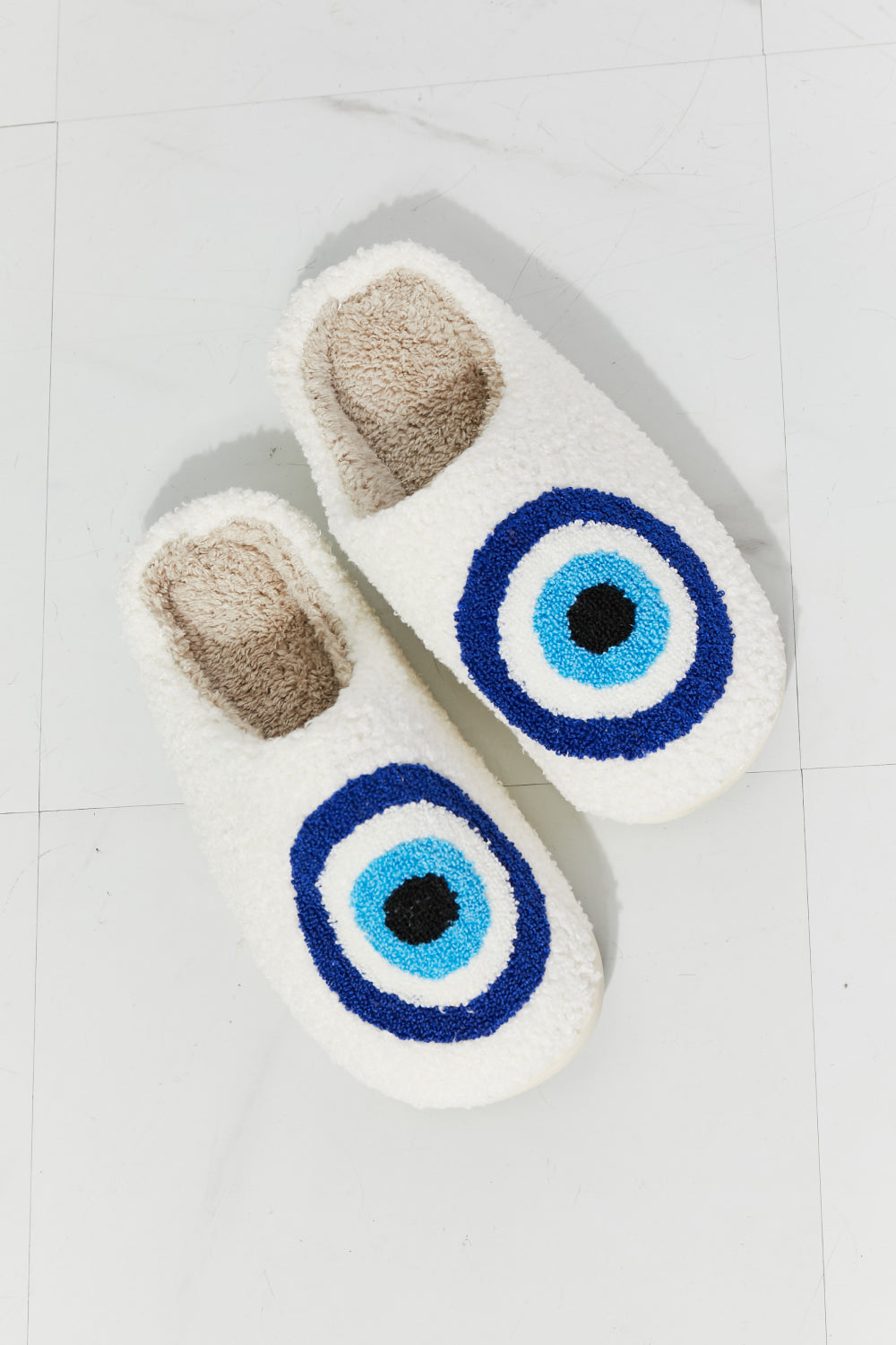 MMShoes Evil Eye Plush Slipper