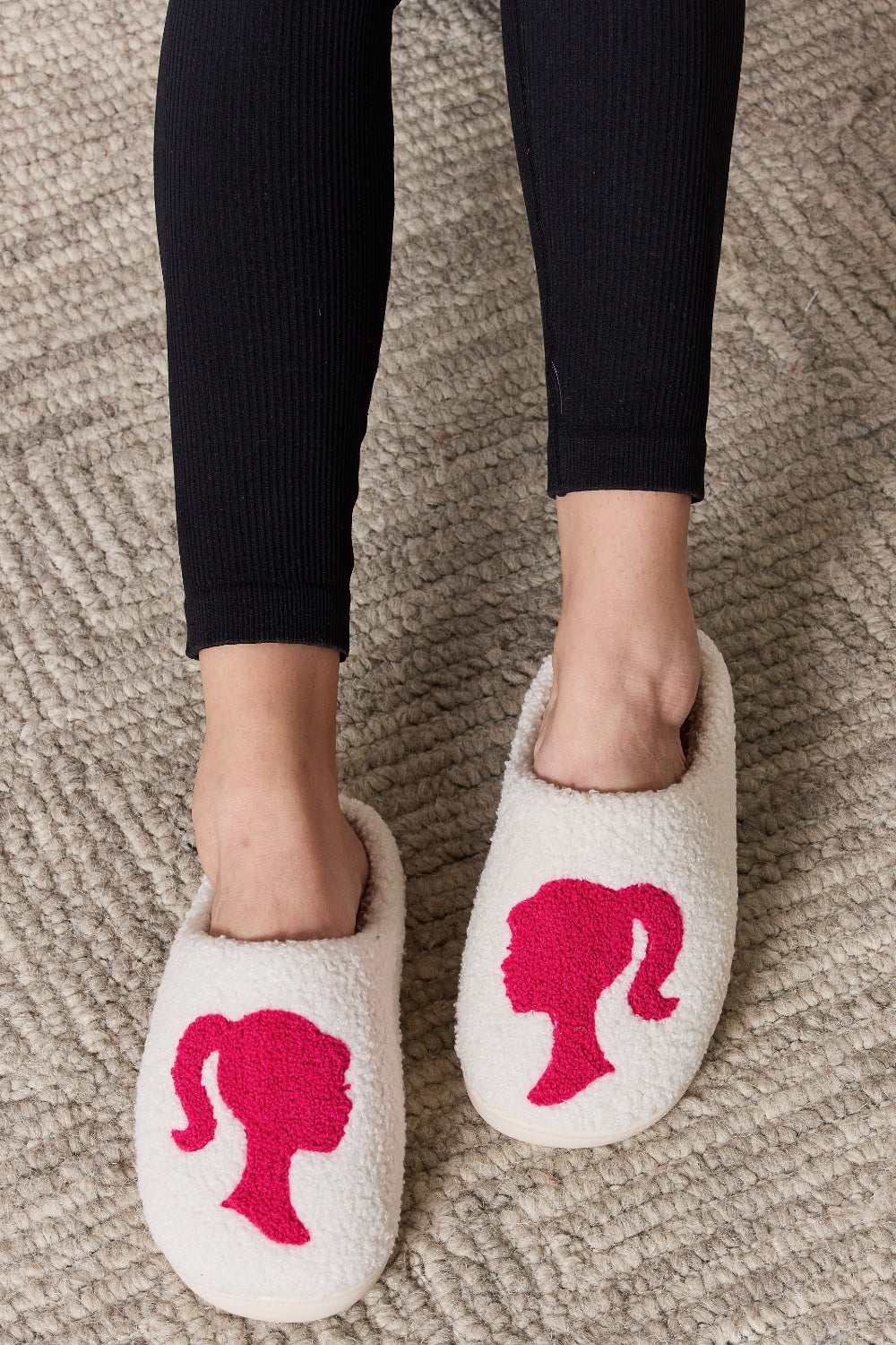 Melody Graphic Cozy Slippers Barb