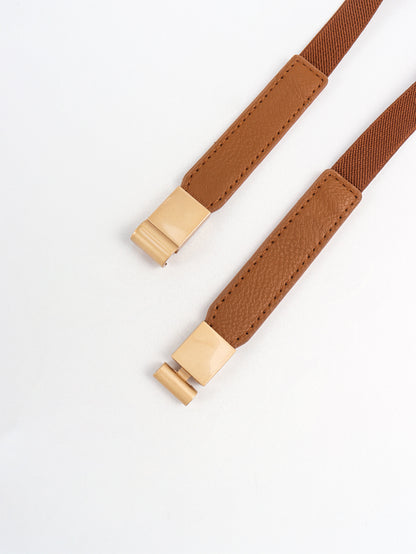 Elastic Skinny Belt