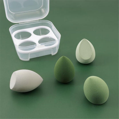 4pcs Makeup Blender Storage Box