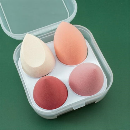 4pcs Makeup Blender Storage Box