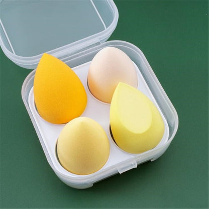 4pcs Makeup Blender Storage Box