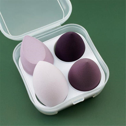 4pcs Makeup Blender Storage Box